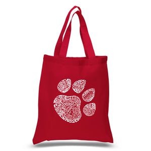 Cat Paw - Small Word Art Tote Bag