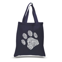 Load image into Gallery viewer, Dog Paw - Small Word Art Tote Bag