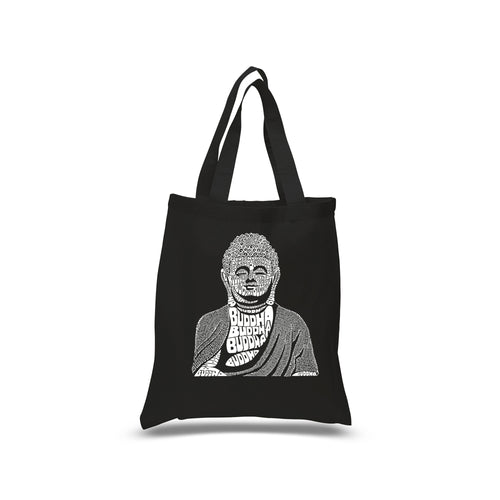Buddha  - Small Word Art Tote Bag