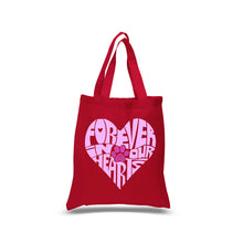 Load image into Gallery viewer, Forever In Our Hearts - Small Word Art Tote Bag