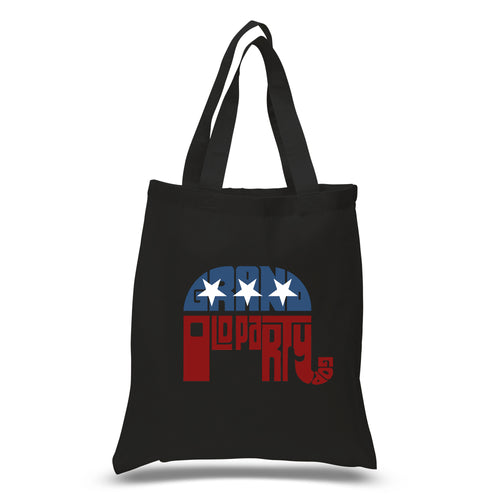 REPUBLICAN GRAND OLD PARTY - Small Word Art Tote Bag