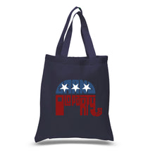 Load image into Gallery viewer, REPUBLICAN GRAND OLD PARTY - Small Word Art Tote Bag