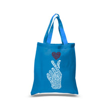 Load image into Gallery viewer, K-Pop  - Small Word Art Tote Bag