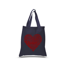 Load image into Gallery viewer, Love Yourself - Small Word Art Tote Bag