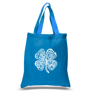 Feeling Lucky - Small Word Art Tote Bag