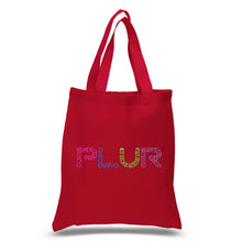 Load image into Gallery viewer, PLUR - Small Word Art Tote Bag