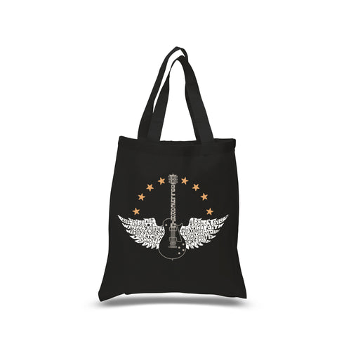 Country Female Singers - Small Word Art Tote Bag