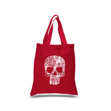 Load image into Gallery viewer, Rock n Roll Skull - Small Word Art Tote Bag