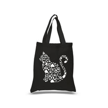 Load image into Gallery viewer, Cat Claws - Small Word Art Tote Bag