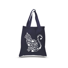 Load image into Gallery viewer, Cat Claws - Small Word Art Tote Bag