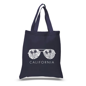 California Shades - Small Word Art Tote Bag