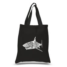Load image into Gallery viewer, SPECIES OF SHARK - Small Word Art Tote Bag