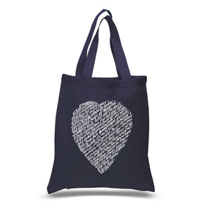WILLIAM SHAKESPEARE'S SONNET 18 - Small Word Art Tote Bag