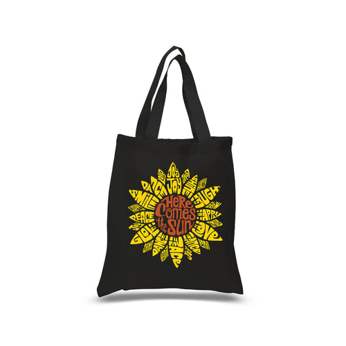Sunflower  - Small Word Art Tote Bag