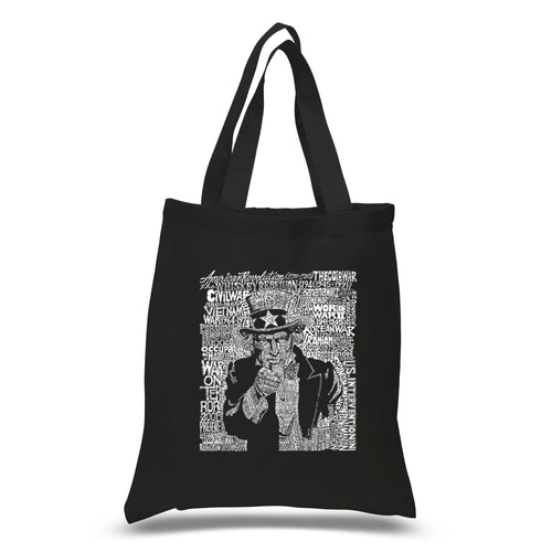 UNCLE SAM - Small Word Art Tote Bag
