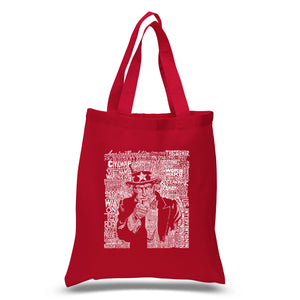 UNCLE SAM - Small Word Art Tote Bag