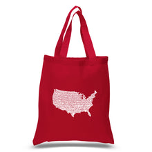 Load image into Gallery viewer, THE STAR SPANGLED BANNER - Small Word Art Tote Bag