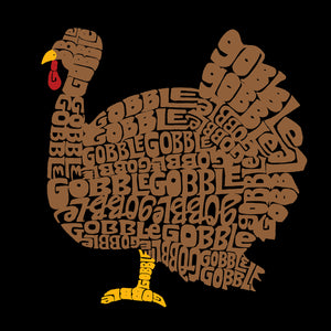 Thanksgiving - Women's Word Art V-Neck T-Shirt