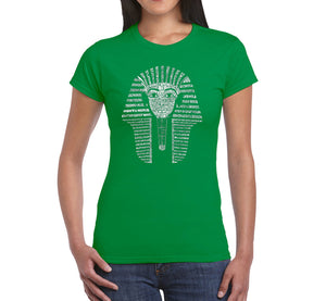 KING TUT - Women's Word Art T-Shirt