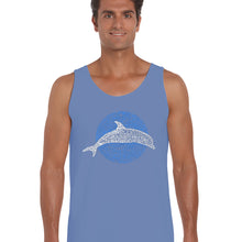 Load image into Gallery viewer, Species of Dolphin -  Men&#39;s Word Art Tank Top