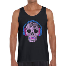 Load image into Gallery viewer, Styles of EDM Music  - Men&#39;s Word Art Tank Top