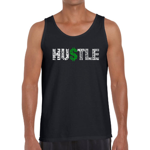 Hustle  - Men's Word Art Tank Top