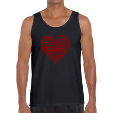 Load image into Gallery viewer, Love Yourself - Men&#39;s Word Art Tank Top