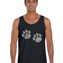 Load image into Gallery viewer, Meow Cat Prints -  Men&#39;s Word Art Tank Top