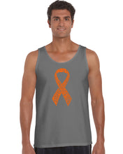 Load image into Gallery viewer, Ms Ribbon - Men&#39;s Word Art Tank Top