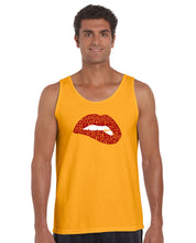 Load image into Gallery viewer, Savage Lips - Men&#39;s Word Art Tank Top