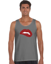 Load image into Gallery viewer, Savage Lips - Men&#39;s Word Art Tank Top
