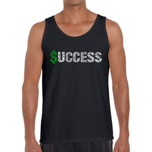 Load image into Gallery viewer, Success  - Men&#39;s Word Art Tank Top