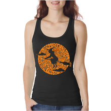 Load image into Gallery viewer, Spooky Witch  - Women&#39;s Word Art Tank Top