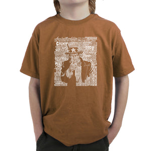 UNCLE SAM - Boy's Word Art T-Shirt