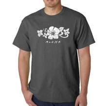 Load image into Gallery viewer, ALOHA - Men&#39;s Word Art T-Shirt