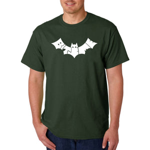 BAT BITE ME - Men's Word Art T-Shirt