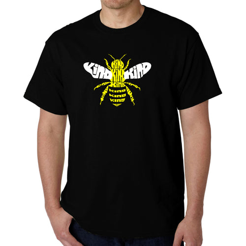 Bee Kind  - Men's Word Art T-Shirt