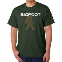 Load image into Gallery viewer, Bigfoot - Men&#39;s Word Art T-Shirt
