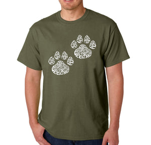 Cat Mom - Men's Word Art T-Shirt