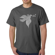 Load image into Gallery viewer, Dove - Men&#39;s Word Art T-Shirt