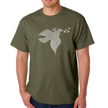 Load image into Gallery viewer, Dove - Men&#39;s Word Art T-Shirt