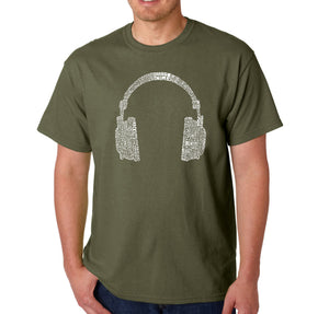 63 DIFFERENT GENRES OF MUSIC - Men's Word Art T-Shirt