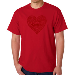 Love Yourself - Men's Word Art T-Shirt