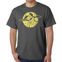 Load image into Gallery viewer, Halloween Bats  - Men&#39;s Word Art T-Shirt