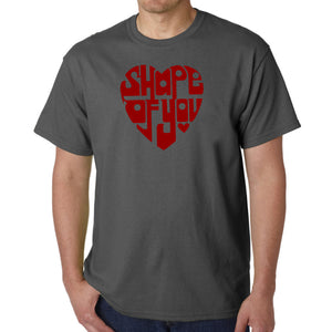 Shape of You  - Men's Word Art T-Shirt