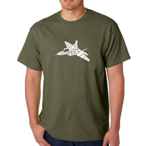 Load image into Gallery viewer, FIGHTER JET NEED FOR SPEED - Men&#39;s Word Art T-Shirt