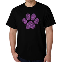 Load image into Gallery viewer, XOXO Dog Paw  - Men&#39;s Word Art T-Shirt
