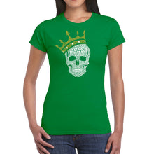 Load image into Gallery viewer, Brooklyn Crown  - Women&#39;s Word Art T-Shirt