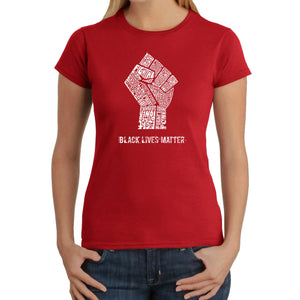 Black Lives Matter - Women's Word Art T-Shirt