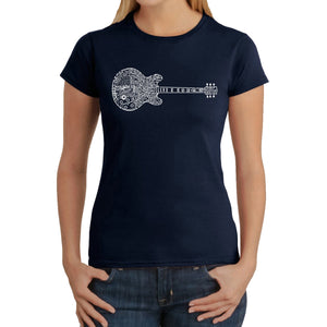 Blues Legends -  Women's Word Art T-Shirt